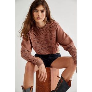 Free People Backless Sweater